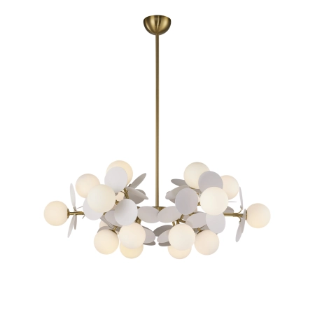 Lampa wisząca CHIC-6, biało złota 90 cm ST-DL-2969P-6 - Step Into Design