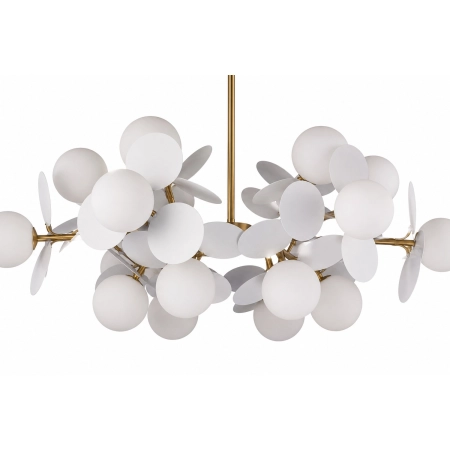 Lampa wisząca CHIC-6, biało złota 90 cm ST-DL-2969P-6 - Step Into Design