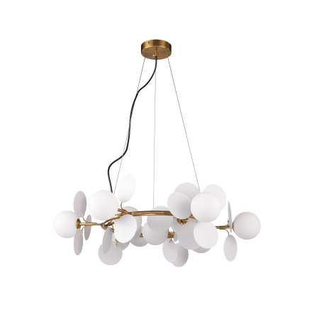 Lampa wisząca CHIC-9, biało złota 75 cm ST-DL-2969P-9 - Step Into Design