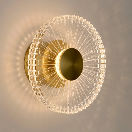 Lampa ścienna SUNBLAST - kinkiet LED 20 cm, złoty ST-DL5623W - Step Into Design