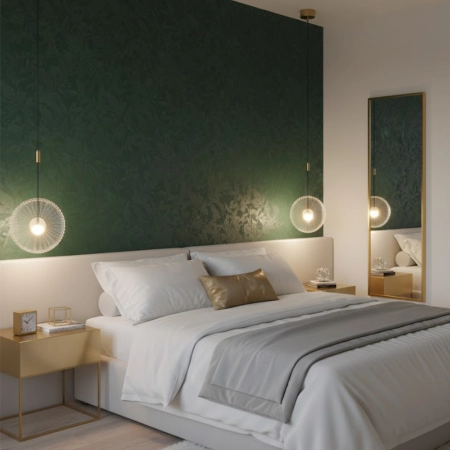 Lampa wisząca SUNBLAST - LED 20 cm, złota ST-DL5623 - Step Into Design