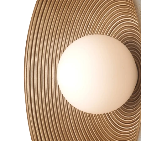 Lampa ścienna ILUSIONI beżowa 26 cm ST-F059 COFFEE - Step Into Desgin