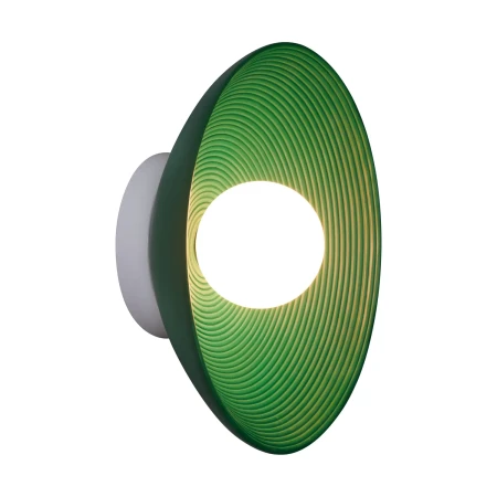 Lampa ścienna ILUSIONI zielona 26cm ST-F059 GREEN - Step Into Desgin