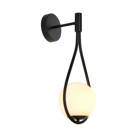 Kinkiet ścienny DROP 45 cm - czarny ST-F079 black - Step Into Design