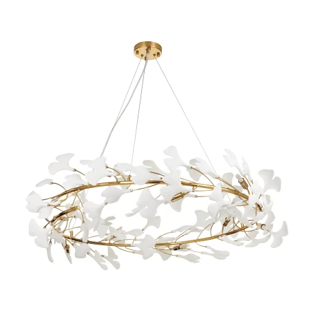 Lampa wisząca BOTANIKA złoto biała 100 cm XY080P-100 - Step Into Desgin