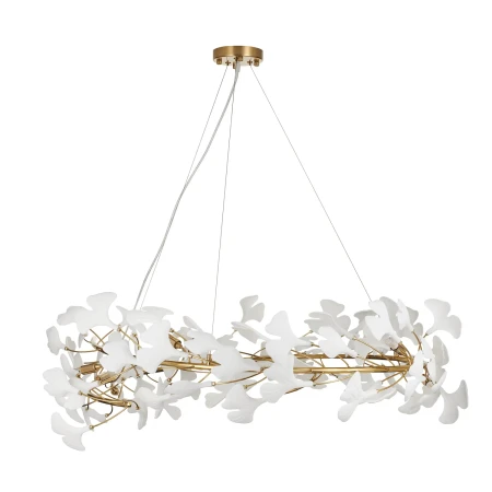 Lampa wisząca BOTANIKA złoto biała 100 cm XY080P-100 - Step Into Desgin