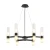 Lampa wisząca designerska CANDELA-6 DN1505-6 black - Step Into Design