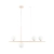 Lampa wisząca MODERNO 80 cm - kremowa z białymi kloszami DN1506 beige - Step Into Design