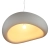 Lampa wisząca STONE LED biała 80 cm DN426-800 - Step Into Design