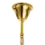 Lampa wisząca SPLENDORE 80 cm - żyrandol złoto-kryształowy DN915-80P - Step Into Design
