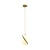 Lampa wisząca ORBITA biało złota 20 cm DP0067-200 - Step Into Desgin