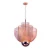 Lampa designerska wisząca MESH BRASS LED miedziana 60 cm MD-7026 - 600 copper - Step Into Design