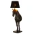 Lampa podłogowa designerska Koń S Czarna  MF-1237-350 - Step Into Design