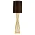 Lampa podłogowa FILO-1 Czarno-złota MF1235 - Step Into Design