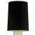 Lampa podłogowa FILO-2 Czarno-złota MF1236 - Step Into Design
