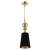Lampa wisząca QUEEN-1 MP-8046-18 black gold - Step Into Design