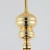 Lampa klasyczna wisząca QUEEN-1 MP-8846-18 black gold - Step Into Design