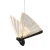 Lampa stylowa wisząca BEE LAMP 5 LED czarna 45 cm MP0090-5 black - Step Into Design