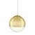 Lampa stylowa wisząca nowoczesna FLASH M GOLD KULA MP1238-300 gold - Step Into Design