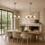 Lampa wisząca MOLECULA 60 cm złoto szczotkowane NOW-10882-60 gold - Step Into Design