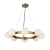 Lampa wisząca MOLECULA 60 cm złoto szczotkowane NOW-10882-60 gold - Step Into Design