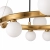 Lampa wisząca MOLECULA 60 cm złoto szczotkowane NOW-10882-60 gold - Step Into Design