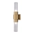 Lampa ścienna GLOW 46 cm - kinkiet złoty szczotkowany NOW-10884W - Step Into Design