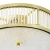 Plafon sufitowy MAGNUS 38 cm - złoty połysk NOW-D10208 mirror gold - Step Into Design