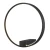 Kinkiet nowoczesny ACIRCULO LED czarny 30 cm ST-0453W black - Step Into Design