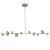 Lampa stylowa wisząca CONE LED złota 130 cm ST-10307-130 gold - Step Into Design