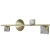 Lampa stylowa wisząca CONE LED złota 130 cm ST-10307-130 gold - Step Into Design