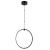 Lampa wisząca RING COCO 1 LED czarna 40 cm ST-10339P/1H - Step Into Design