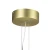 Lampa wisząca RING ACIRCULO LED złota 50 cm ST-10453P/D500A gold - Step Into Design