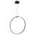 Lampa wisząca RING ACIRCULO LED czarna 60 cm ST-10453P/D600A black - Step Into Design