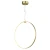 Lampa wisząca RING ACIRCULO LED złota 60 cm ST-10453P/D600A gold - Step Into Design