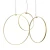 Lampa wisząca RING ACIRCULO LED złota 74 cm ST-10453P/D740A gold - Step Into Design
