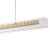 Lampa wisząca LONGIN-120 LED złoty 120 cm ST-10538P-L120 - Step Into Desgin