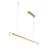 Lampa wisząca LONGIN-120 LED złoty 120 cm ST-10538P-L120 - Step Into Desgin