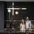 Lampa wisząca O-LINE L-4 LED mosiądz 110 cm ST-1691L-4 BLACK - Step Into Design
