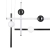 Lampa wisząca O-LINE L-4 LED mosiądz 110 cm ST-1691L-4 BLACK - Step Into Design