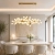 Lampa wisząca VALENTINA 150 cm - biało złota ST-2601-150 - Step Into Design