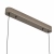 Lampa wisząca NAMI LINE 143 cm - LED, szary szczotkowany ST-3602-6-LONG - Step Into Design