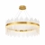 Lampa wisząca HESTIA 80 cm – żyrandol LED, złoty połysk ST-4999-80 mirror gold - Step Into Design