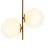 Lampa wisząca nowoczesna VENUS mosiądz 44 cm ST-5025-2 BRASS - Step Into Design