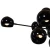 Lampa wisząca ASTRONOMY-15 czarna ST-5335-15 - Step Into Desgin