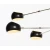 Lampa wisząca ASTRONOMY-9 czarna 165 cm ST-5335-9 - Step Into Desgin