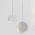 Lampa wisząca nowoczesna PILLS S biała ST-5819 S WHITE - Step Into Design