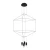 Lampa loft wisząca LINEA-4 czarna ST-5961-4 - Step Into Design