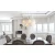Lampa wisząca PIUMA LONG biała 100 cm ST-6289-10C - Step Into Desgin