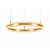 Lampa wisząca ARKADIA LED 60 cm - złoty połysk ST-6376-60 mirror gold - Step Into Design